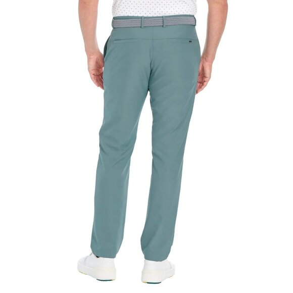 Greg Norman Men's Flex Waistband Performance Chino Pants Teal, Size 38x29 (New) - Picture 4 of 6